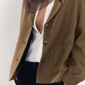 Women Brown Blazer